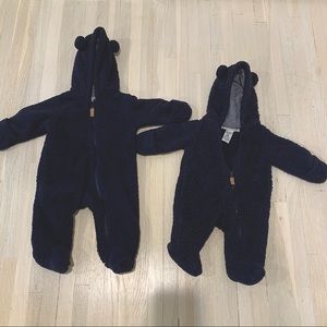 Two Carter’s Jackets - Sherpa Pram (NB & 0-3)